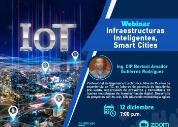 WEBINAR: «Infraestructuras Inteligentes, Smart Cities» – COMITÉ HUAURA OYÓN