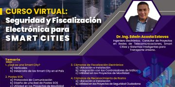 Curso virtual «Seguridad y fiscalización electrónica para Smart Cities» – 16, 17 y 18 de enero