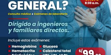 Chequeo médico general – Jueves 19 de enero