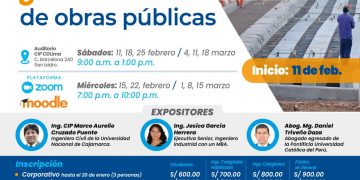 Curso «Especialización en gestión contractual de obras públicas» – Comienza el 11 de febrero