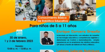 Taller de emprendimiento «Robótica educativa» – Comienza el 30 de enero