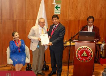 El Capítulo de Ingeniería Mecánica y Mecánica Eléctrica homenajeó al Ing. CIP Víctor Ortega Polo por sus 58 años de trayectoria