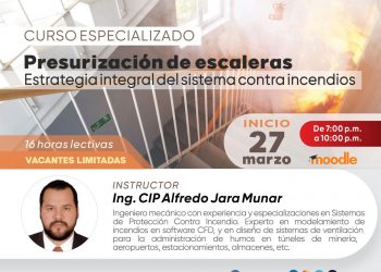 Curso especializado «Presurización de escaleras: Estrategia integral del sistema contra incendios»