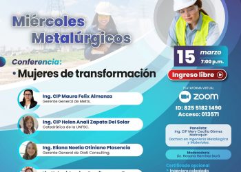 Miércoles Metalúrgicos «Mujeres de transformación»