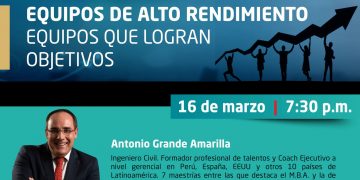 Taller «Equipos de alto rendimiento, equipos que logran objetivos» – 16 de marzo