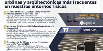 Foro «Diagnósticos y soluciones de las barreras urbanas y arquitectónicas más frecuentes en nuestros entornos físicos» – Viernes 17 de marzo