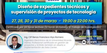 Curso «Diseño de expedientes técnicos y supervisión de proyectos de tecnología» – Del 27 al 31 de marzo