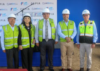Directivos del CIP-CDLima participaron en la colocación de la primera piedra del Parque Logístico del Callao, del Aeropuerto Jorge Chávez