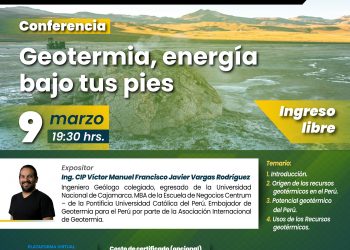 Conferencia «Geotermia, energía bajo tus pies»
