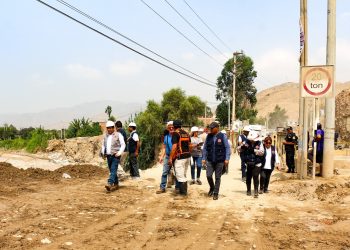 La Comisión Multidisciplinaria de Emergencia Climática CIP-CDLima visitó zonas afectadas por los huaicos