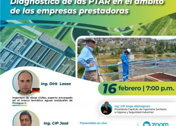 Conferencia “Diagnóstico de las PTAR en el ámbito de las empresas prestadoras”