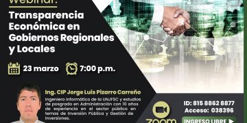 Webinar «Transparencia económica en gobiernos regionales y locales»
