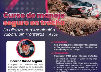 Curso de manejo seguro en trocha | 29 de marzo