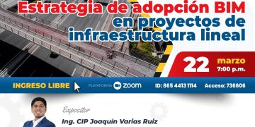 Conferencia virtual “Estrategia de adopción BIM en proyectos de infraestructura lineal”