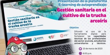 Presentación de la plataforma de e-learning de autoaprendizaje sobre gestión sanitaria en el cultivo de trucha arcoíris