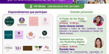 Mañana sábado 11 continúa la expo feria «Mujer creativa, proyectos visibles»
