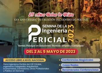Semana de la Ingeniería Pericial – Del 2 al 5 de mayo