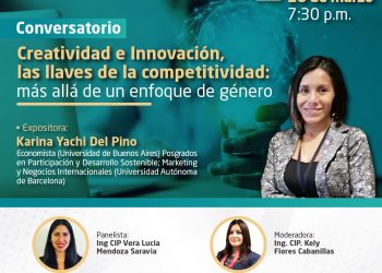 Conversatorio “Creatividad e innovación, las llaves de la competitividad: Más allá de un enfoque de género”