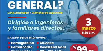 Chequeo médico – 3 de marzo