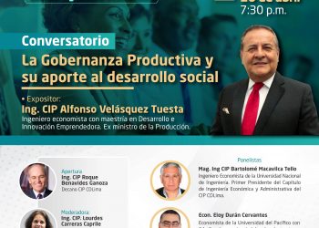 Conversatorio “La Gobernanza Productiva y su aporte al desarrollo social”