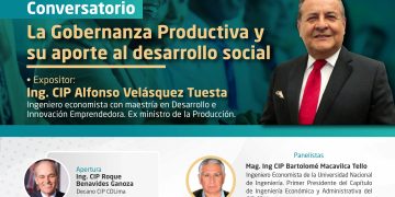 Conversatorio “La Gobernanza Productiva y su aporte al desarrollo social”