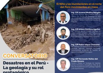 Conversatorio “Desastres en el Perú: La geología y su rol protagónico”
