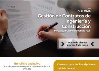 Hasta 20% de descuento en el curso «Especialización en Lean Construction» y el diploma «Gestión de contratos de ingeniería y Construcción» de Universidad ESAN