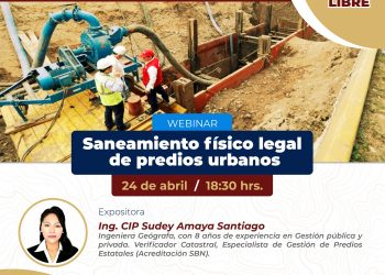 Webinar «Saneamiento físico legal de predios urbanos»