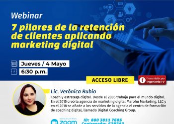 Webinar “7 Pilares de la retención de clientes aplicando marketing digital”