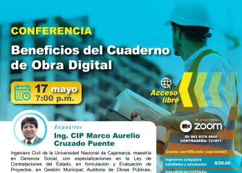 Conferencia: Beneficios del cuaderno de Obra digital