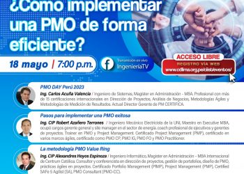 Conferencia virtual “¿Cómo implementar una PMO de forma eficiente?”