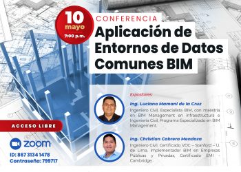 Conferencia virtual “Aplicación de entornos de datos comunes BIM”
