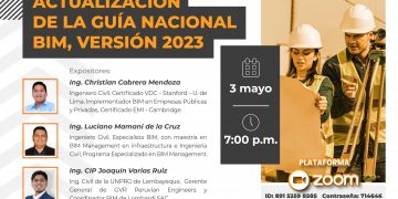 Conversatorio “Actualización de la Guía Nacional BIM, versión 2023”