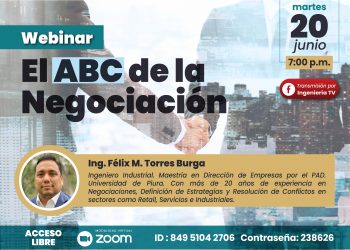 Webinar “El ABC de la negociación”