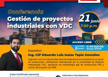 Conferencia virtual «Gestión de proyectos industriales con VDC»