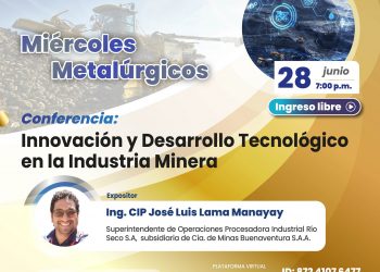 Conferencia virtual «Innovación y desarrollo tecnológico en la industria minera»