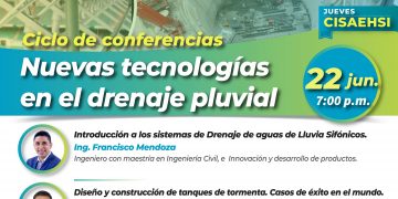 Ciclo de Conferencias «Nuevas tecnologías en el drenaje pluvial»