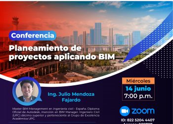 Conferencia virtual “Planeamiento de proyectos aplicando BIM”