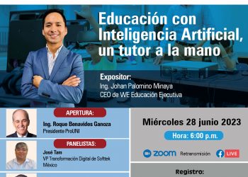 Conferencia magistral “Educación con Inteligencia Artificial, un tutor a la mano”