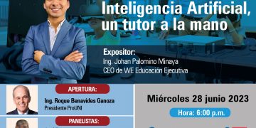 Conferencia magistral “Educación con Inteligencia Artificial, un tutor a la mano”