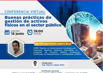 Conferencia virtual «Buenas Prácticas de gestión de activos físicos en el sector público»