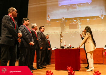 189 ingenieros oficializaron su ingreso al CIP-CDLima en una emotiva ceremonia de colegiación