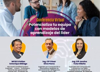 Conferencia virtual «Potencializa tu equipo con modelos de aprendizaje del líder» / Marte 25 julio – 6:00 p.m.