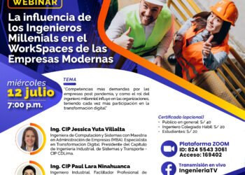 Webinar: La influencia de los Ingenieros Millenials en el WorkSpaces de las Empresas Modernas