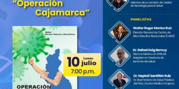 Presentación del Libro «Operación Cajamarca», del Ing. CIP Mesías Guevara Amasifuén / Lunes 10 de julio – 7:00 p.m.