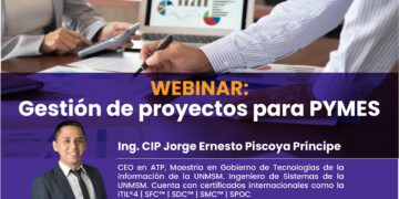 Webinar «Gestión de Proyectos para PYMES» / Jueves 20 de julio – 6:30 p.m.