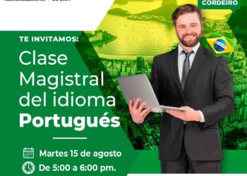 Clase magistral del idioma portugués / Martes 15 de agosto – 5:00 p.m.