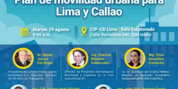 Foro participativo «La ciudad que queremos: Plan de movilidad urbana para Lima y Callao» /  Martes 29 de agosto – 9:00 a.m.