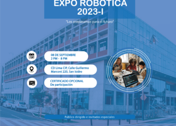 El Capítulo de Ingeniería Electrónica presentará los trabajos de su Club de Robótica Educativa en Expo Robótica 2023-I