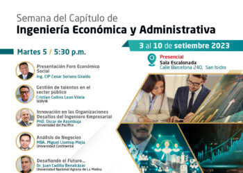 Semana del CIEA: Programación del martes 5 setiembre